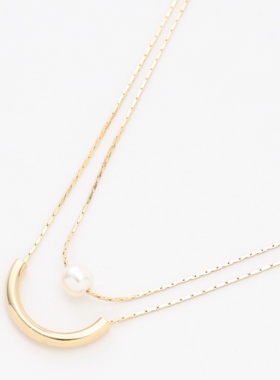 any FAM时尚气质小众分层风双层项链女ONWARD