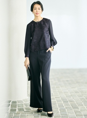 自由区时尚简约优雅气质日杂刊登同款珍珠横杆项链女ONWARD