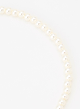 组曲时尚简约气质小众金属装饰珍珠项链女ONWARD