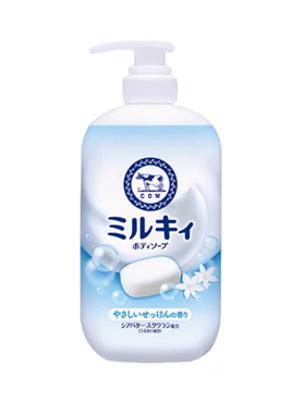 COW/牛乳石硷沐浴露温和皂香500ml