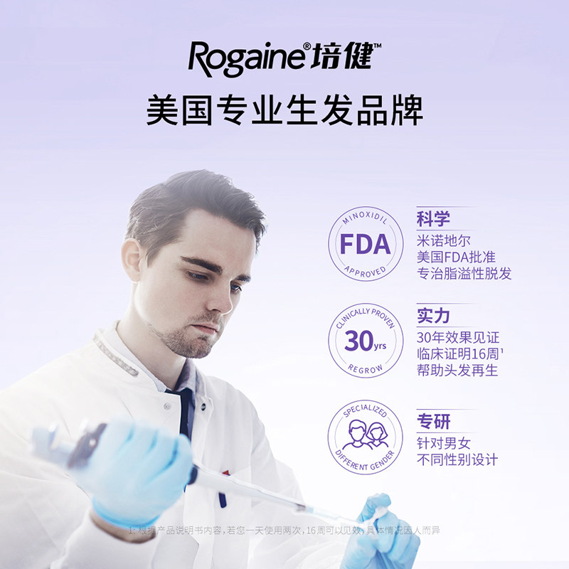美国rogaine培健落健2%女性生发液 阿里健康大药房海外店国际皮肤科药品