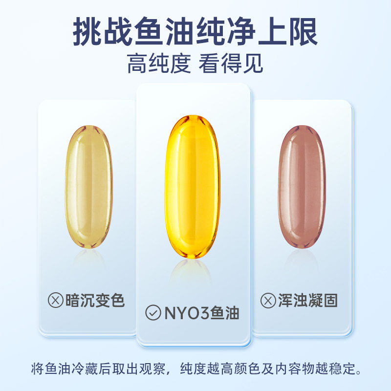 挪威nyo3深海鱼油中老年人软胶囊 阿里健康大药房海外店鱼油/深海鱼油