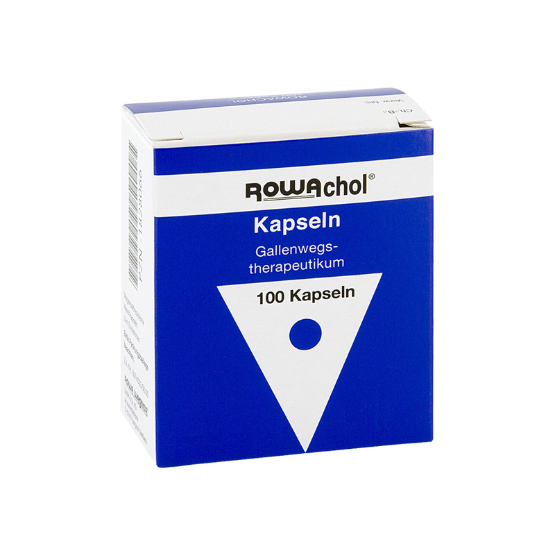 德国Rowachol乐活可 肝胆病肝胆病胆管结石100粒正品植物胶囊运动 - 图0