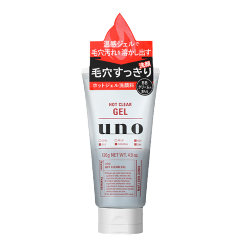 UNO/吾诺男士洁面啫喱洗面奶控油清爽洁面乳祛痘除螨深层清洁120g,淘宝优惠券,粉丝福利购,淘宝优惠卷
