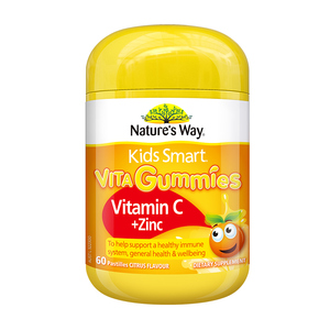 佳思敏儿童维生素C宝宝补锌软糖vc