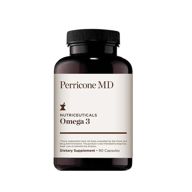 Perricone MD/裴礼康深海三文鱼油Omega3软胶囊90粒 补脑鱼油正品