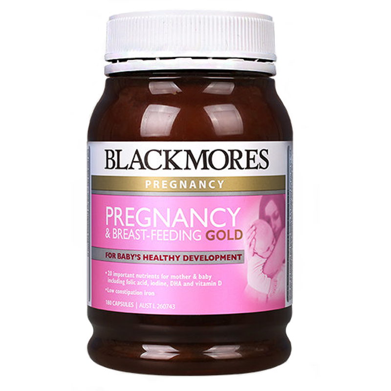 180 DHA 备孕期哺乳含叶酸 Blackmores 澳佳宝孕妇黄金营养素 粒 180 DHA 备孕期哺乳含叶酸 Blackmores 澳佳宝孕妇黄金营养素 粒
