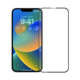 Full screen tempered film with black edges suitable for Apple