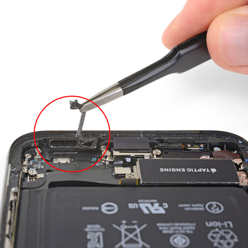 喇叭送话棉密封棉防尘棉 扬声器口缓冲棉 尾插泡棉 适用苹果手机 - 图0