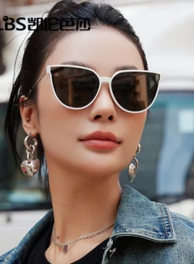 眼镜镜片网红新款潮流TR90太阳镜尼龙男女个性墨镜韩版时尚黑超