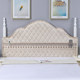 Customized European style bedside cover with irregular quilted fabric