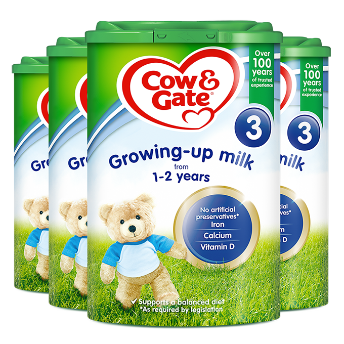 牛栏牌海外旗舰店（加入购物车）英国牛栏 Cow&Gate3段婴幼儿奶粉12-24个月 四罐0