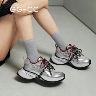 【杨超越同款】GGCC银核风暴厚底老爹鞋