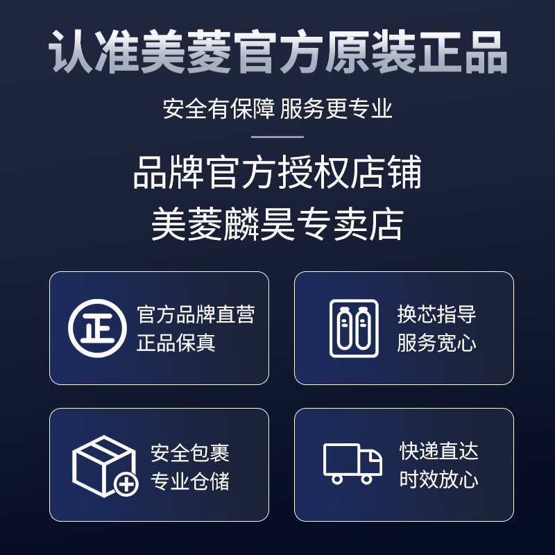 美菱台式净饮机滤芯Q3【温热款Q3/冷热款Q3pro 5R100AM DR01416 - 图0