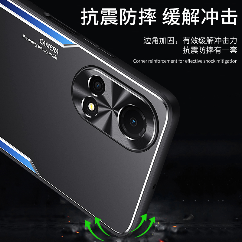 华为荣耀畅玩30plus手机壳适用CMA-AN00金属honor30plus磨砂3oplus镜头全包30p|us男女30plμs防摔pulas外壳 - 图2