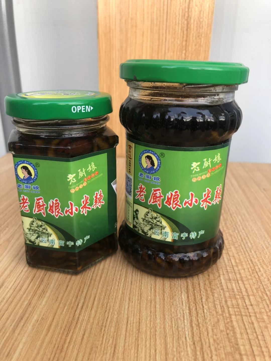 小雀辣 老厨娘酱油泡椒小米辣绣珍辣椒特辣老坛泡椒210gX2两瓶 - 图0