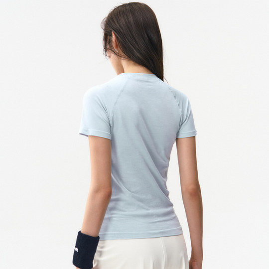 Umeko sports short-sleeved women's quick-drying badminton top