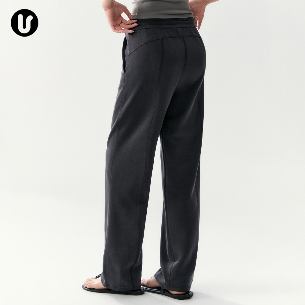 瑜伽裤女秋冬宽松直筒运动裤跑步普拉提训练长裤休闲阔腿健身裤子,淘宝优惠券,粉丝福利购,淘宝优惠卷