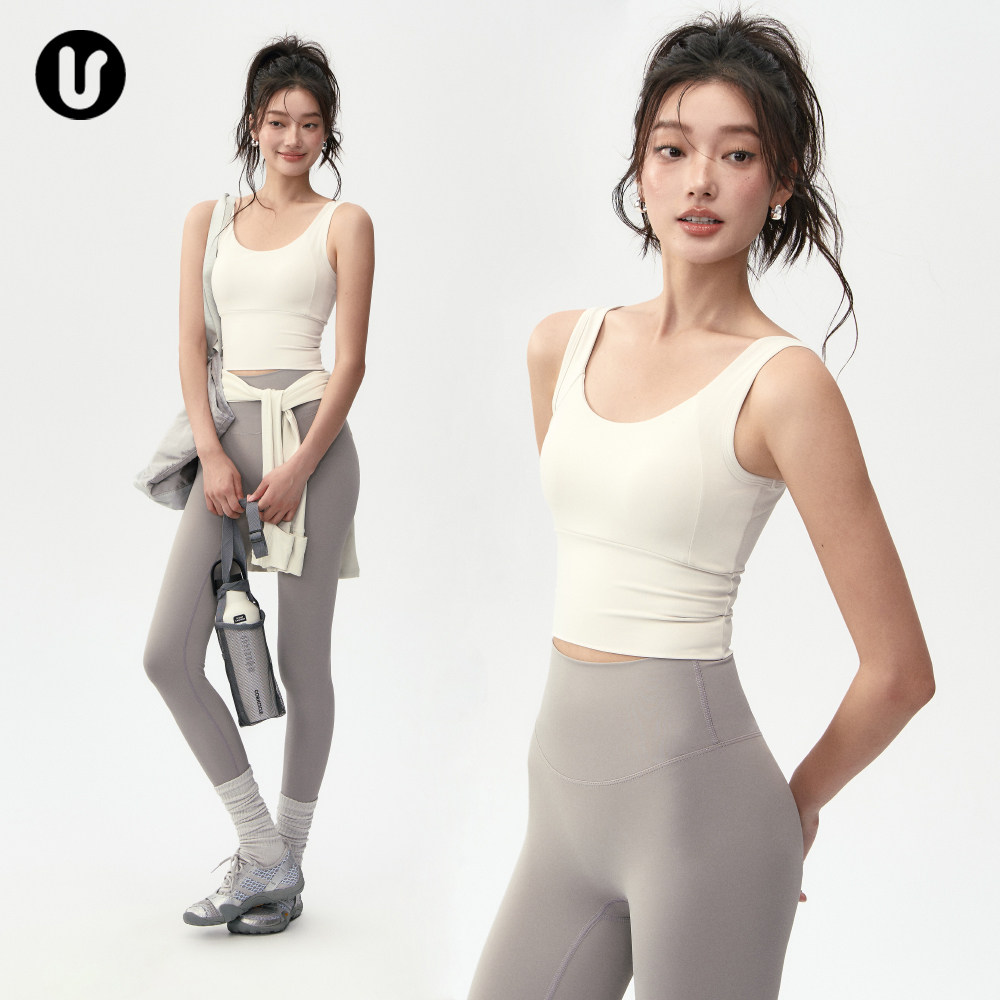 高强度运动内衣女新款带胸垫网球跑步防震健身文胸白色瑜伽服背心,淘宝优惠券,粉丝福利购,淘宝优惠卷