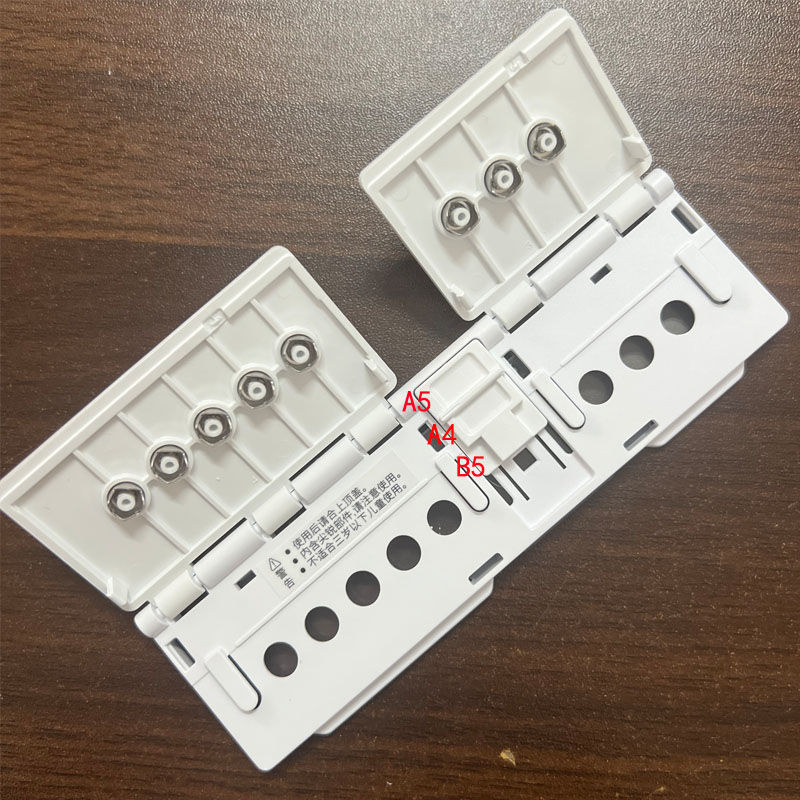 国誉8孔活页本打孔机小型可得优便携式打孔器学生用品文具压孔器 - 图1