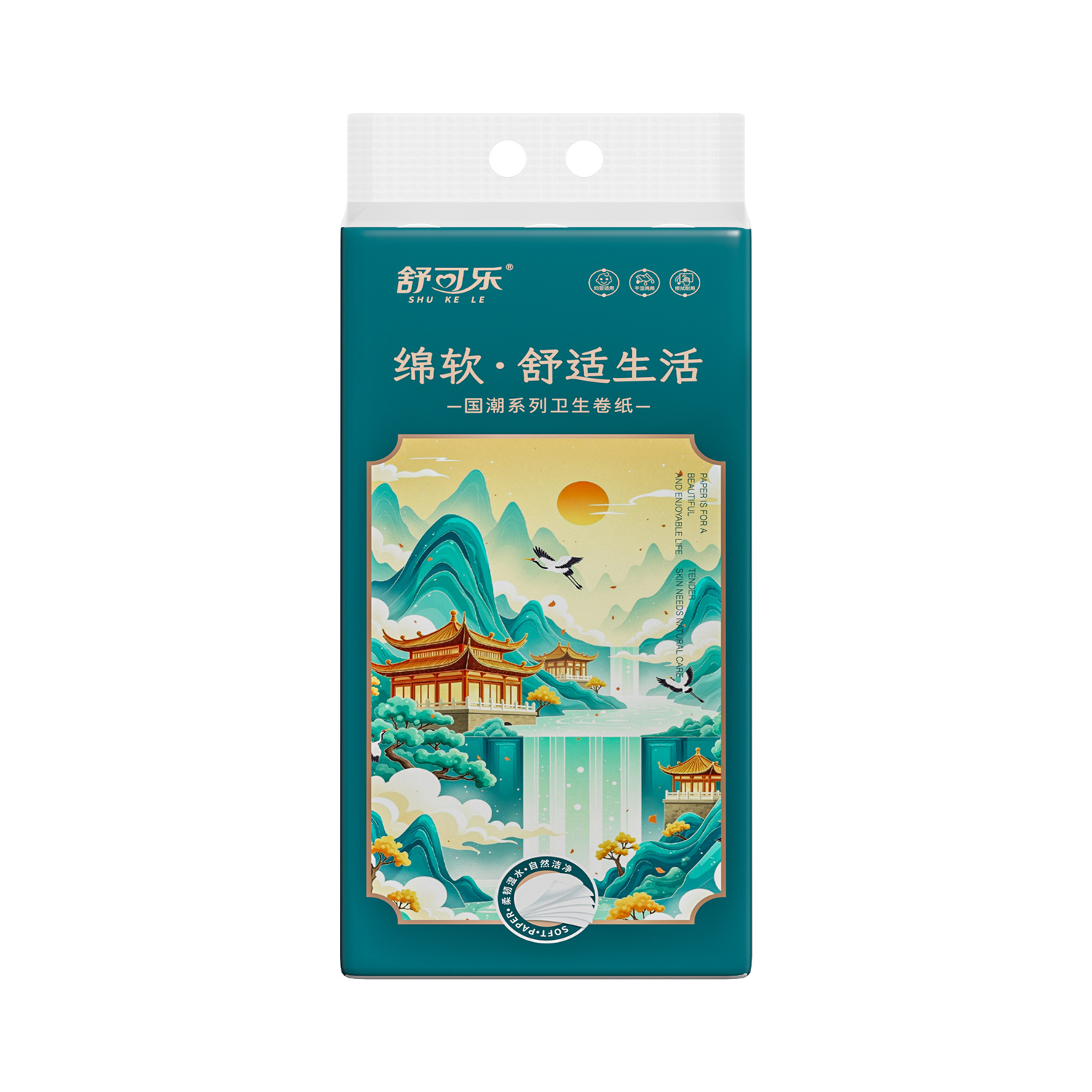 大卷2500克18卷纸卫生纸加厚妇婴原木浆纸巾厕纸手纸卷筒纸df - 图3
