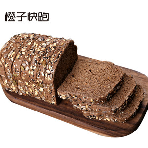 【双11】黑麦面包无蔗糖全麦面包