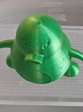 喷水企鹅流水过滤器摆件