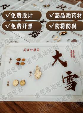 中药地图标本分布中医药材画框药材标本展示中药展示框透明盒展览