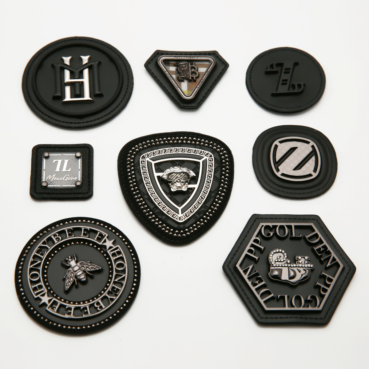 高档皮标服装辅料金属PU皮装饰贴手缝DIY补丁贴鞋靴箱包logo皮牌,淘宝优惠券,粉丝福利购,淘宝优惠卷