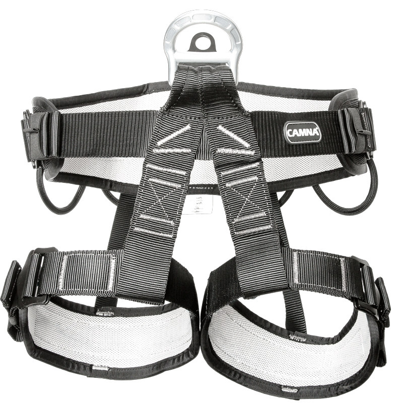 Mountaineering and rock climbing equipment, downhill seat protection safety belt