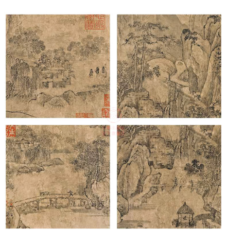 东方画谱 宋代山水画菁华高清摹本 春山图 燕肃 绘 文物出版社官方旗舰店 - 图0