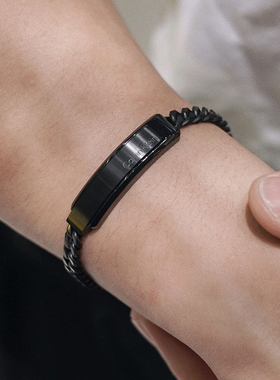 CK新款时尚潮流男款手链嘻哈