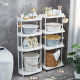 Thickened waterproof bathroom washbasin bucket laundry detergent rack