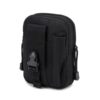 Tactical waist bag, military fan, outdoor sports mobile phone bag, storage bag, mountaineering, cycling, running, waterproof and wear-resistant hanging bag
