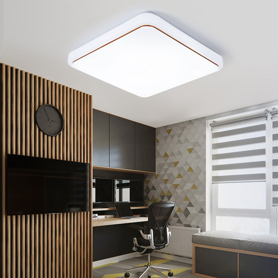 Led square ceiling light neutral light living room bedroom