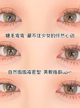 梦鹿【山茶花睫毛书90簇】免胶