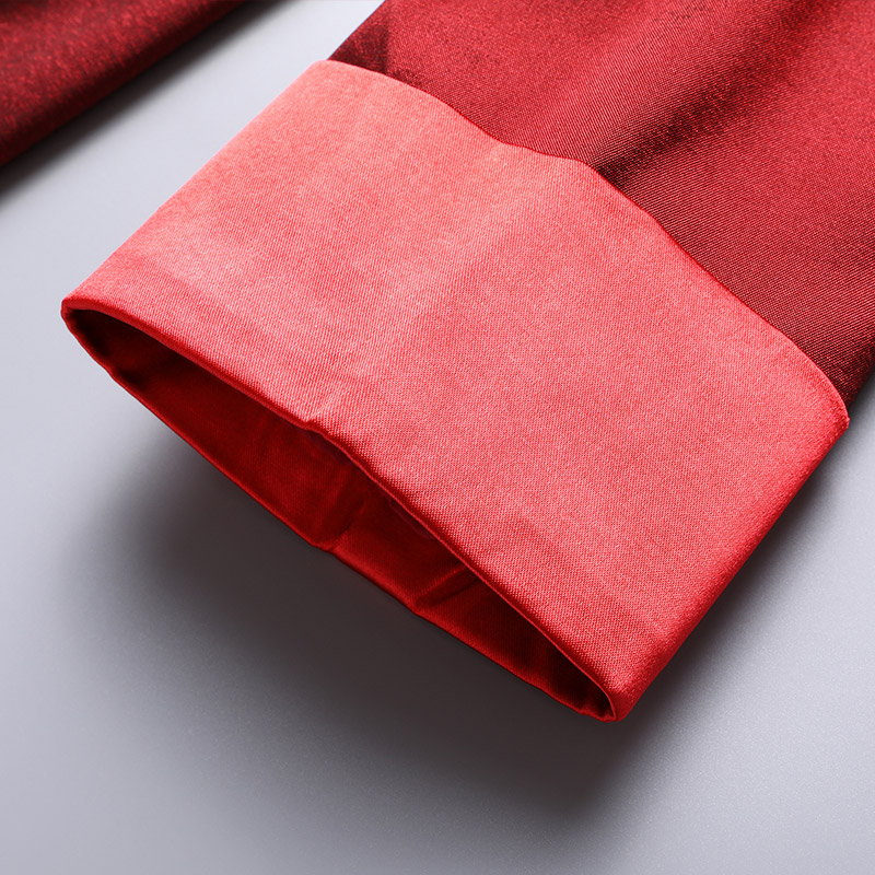 爸爸装秋冬加棉外套 柒骆唐装