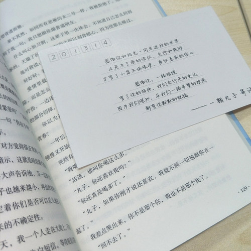 正版书籍 你不努力谁也给不了你想要的生活 一颗丸子 备受瞩目暖心作 写给年轻人爱正能量信心青春文学小说成功励志书籍 - 图3