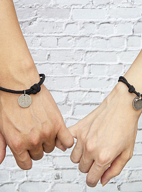 潮牌情侣手绳一对韩版