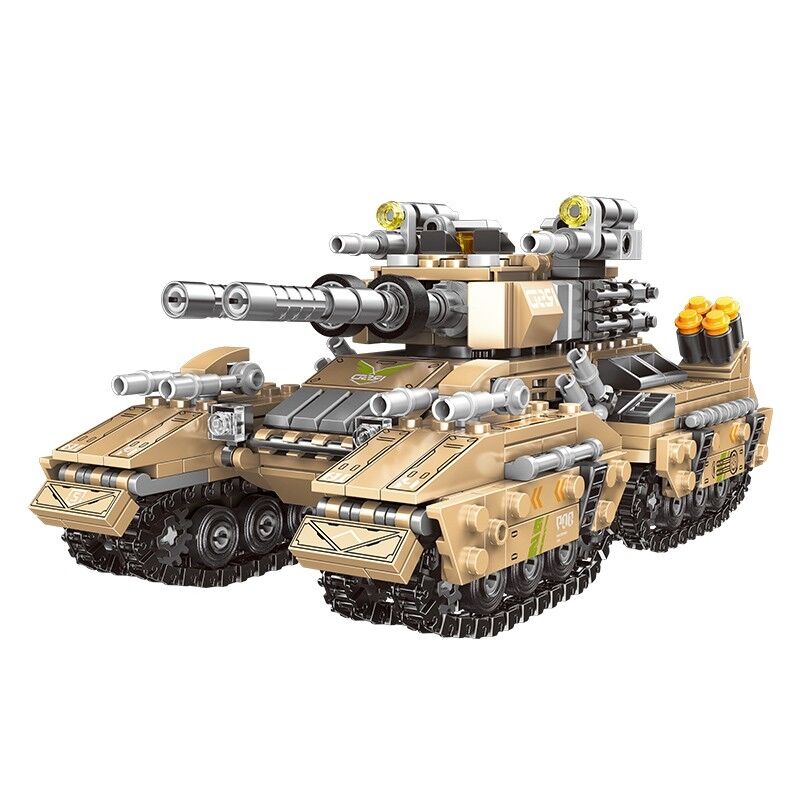 巨大型高难度军事99A主战坦克益智拼装积木玩具男孩儿童生日礼物 - 图3