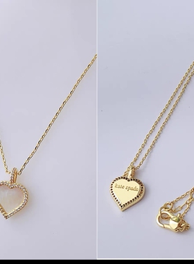 活动捡漏小众logo镀真金珐琅微镶锆石小动物短款时尚毛衣链项链女