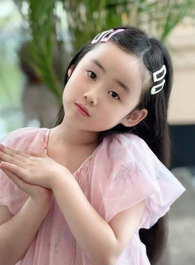 儿童发夹女侧边发卡女孩刘海bb夹