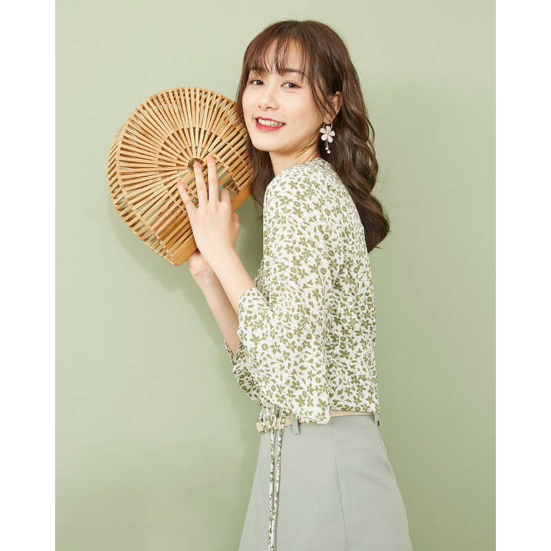 ief /爱依服2020春夏新款雪纺衫 爱依服蕾丝衫/雪纺衫