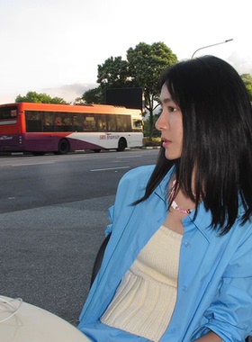 Perry 布拉格热恋项链粉色爱心水晶锁骨链女小众时尚百搭