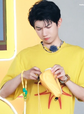 Perry 凯恩斯星空下项链王源同款紫色星星串珠小众百搭度假风