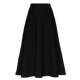 Skirt with pockets, elastic waist, versatile and casual
