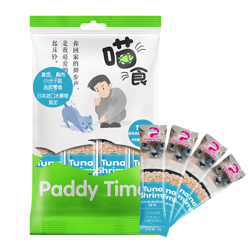 澳洲品牌最宠(PaddyTime)猫条猫零食猫咪湿粮幼猫成猫猫条发腮营 - 图3