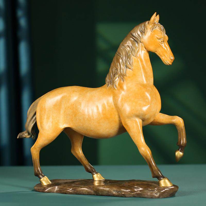 全铜彩铜马到成功骏马创意摆设家居客厅办公室酒柜玄关工艺品摆件,淘宝优惠券,粉丝福利购,淘宝优惠卷