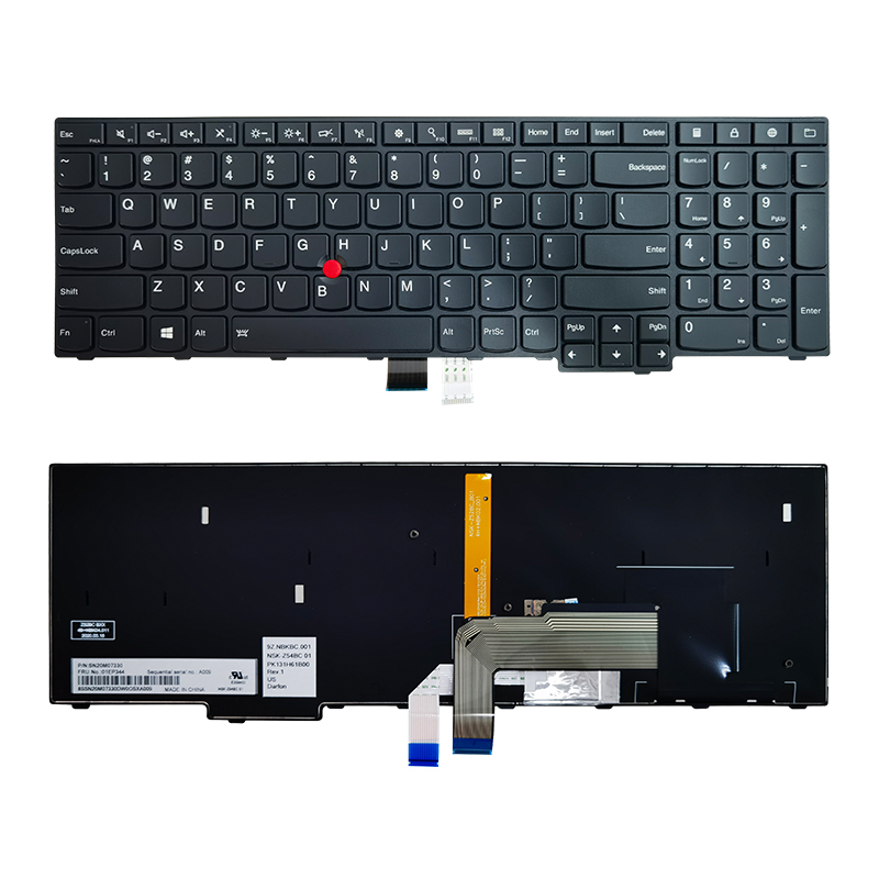 适用联想ThinkPad 黑将S5 S5 2nd Generation E560P 笔记本键盘 - 图0