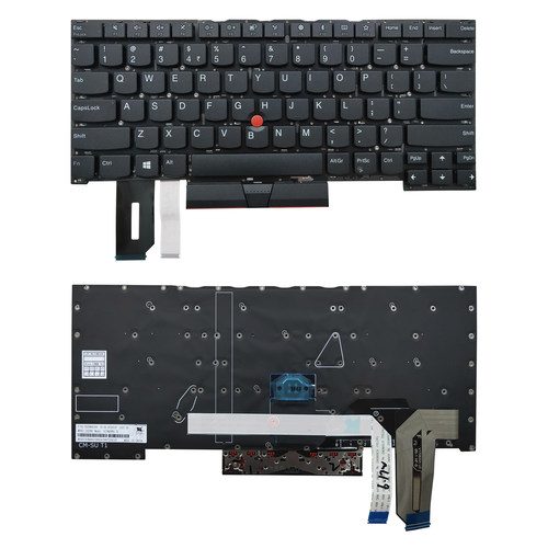 适用于联想T490S T495S T13s T14S P1 X1 Extreme X1隐士 GEN2/3 笔记本键盘 - 图0